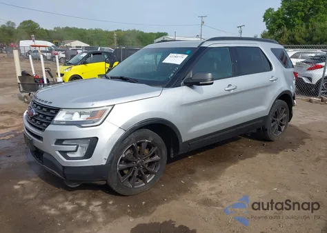 2017 Ford Explorer Xlt z USA, uszkodzony, nr VIN 1FM5K8D80HGA02103